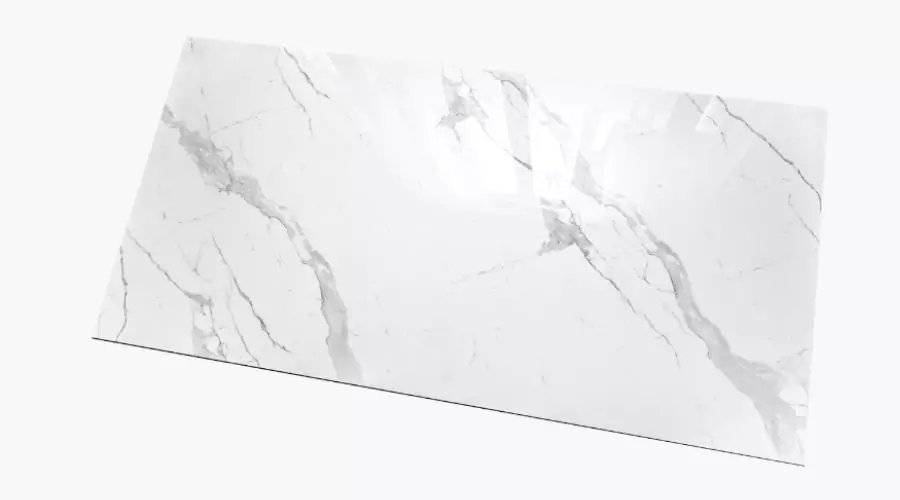 Płytka podłogowa z białego marmuru - Błyszczący 120x60