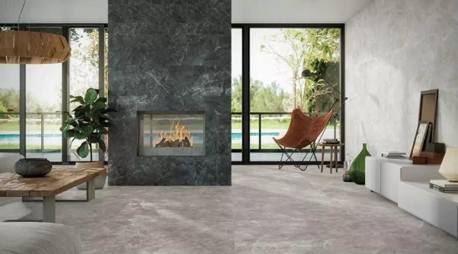 Płytki gresowe szare 60x60 Alaplana Amalfi Gris Mate Rtt