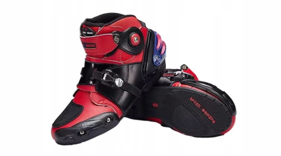 Antykolizyjne buty motocyklowe Probiker, czarne