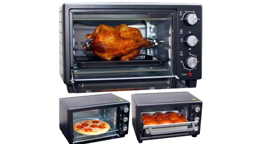 Mini piekarnik elektryczny wolnostojący 25L Berlinger przenośny grill do pieczeni