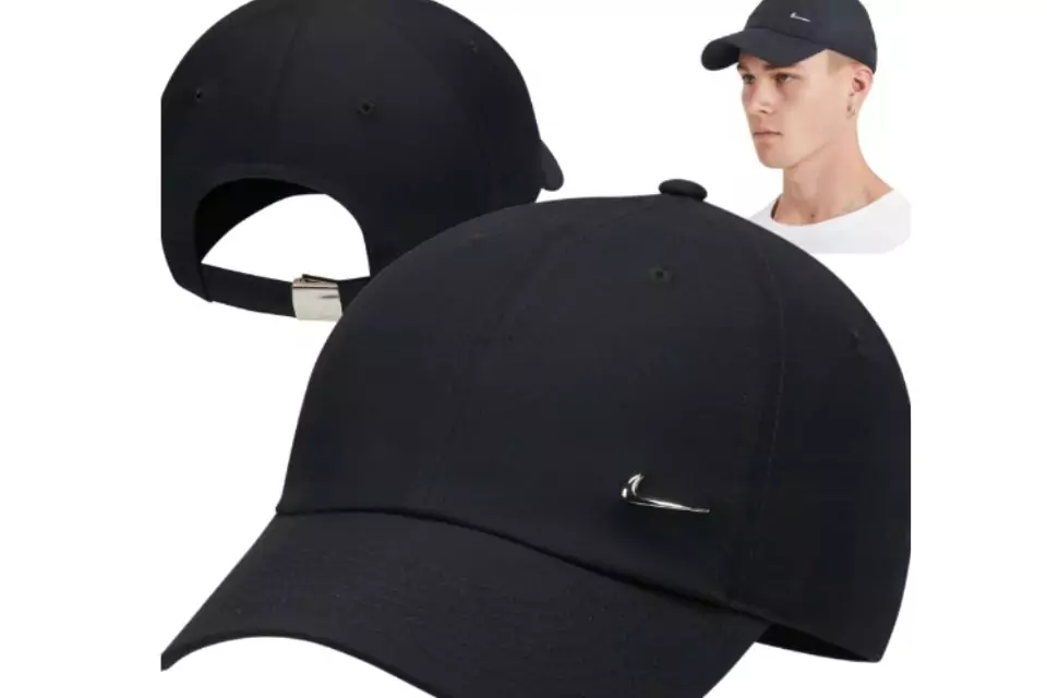 Regulowana czapka z daszkiem Nike Sport w kolorze czarnym