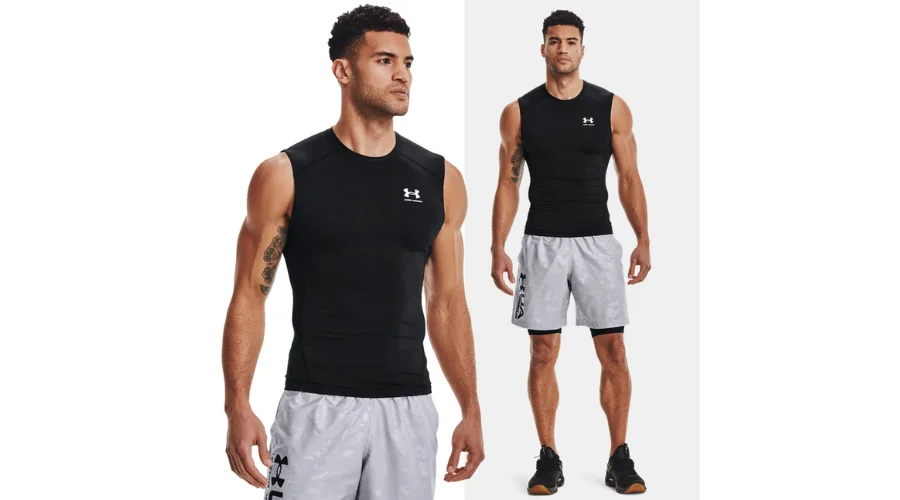 Męska sportowa termoaktywna koszulka bez rękawów Under Armour