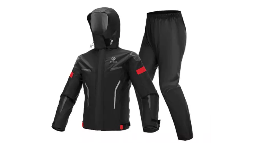 Motocyklowy kombinezon przeciwdeszczowy