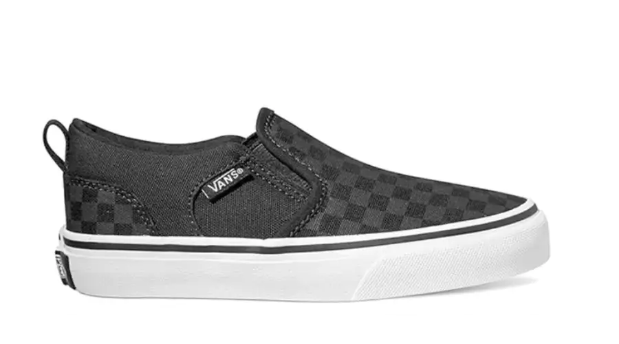 Trampki Buty Młodzieżowe W Kratkę Wsuwane Old Skool Asher
