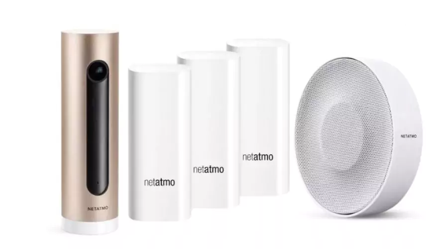 INTELIGENTNY SYSTEM ALARMOWY NETATMO Zestaw inteligentnego zabezpieczenia domu