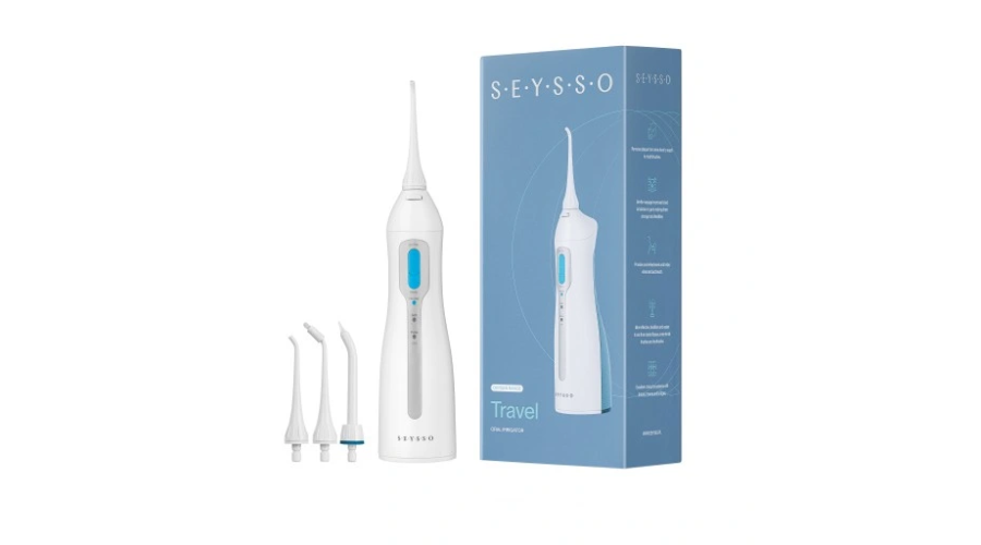 Bezprzewodowy irygator dentystyczny SEYSSO OXYGEN TRAVEL do zębów