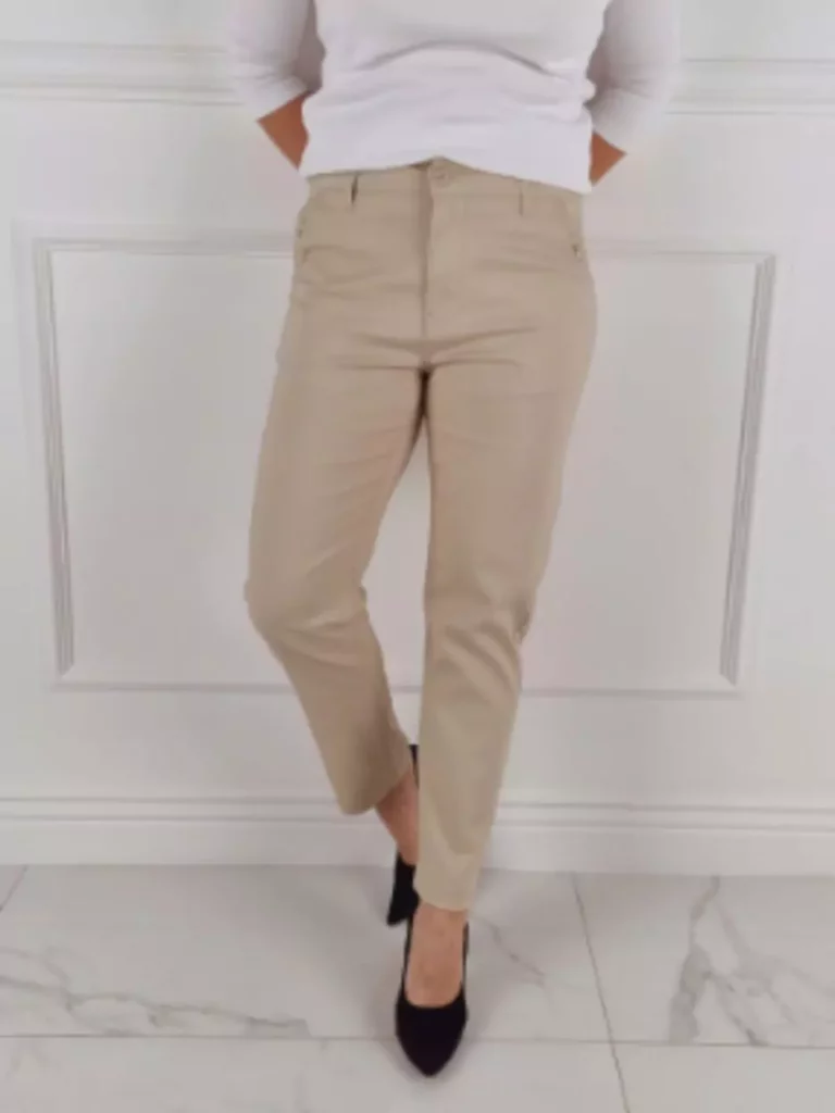 Eleganckie damskie spodnie obcisłe