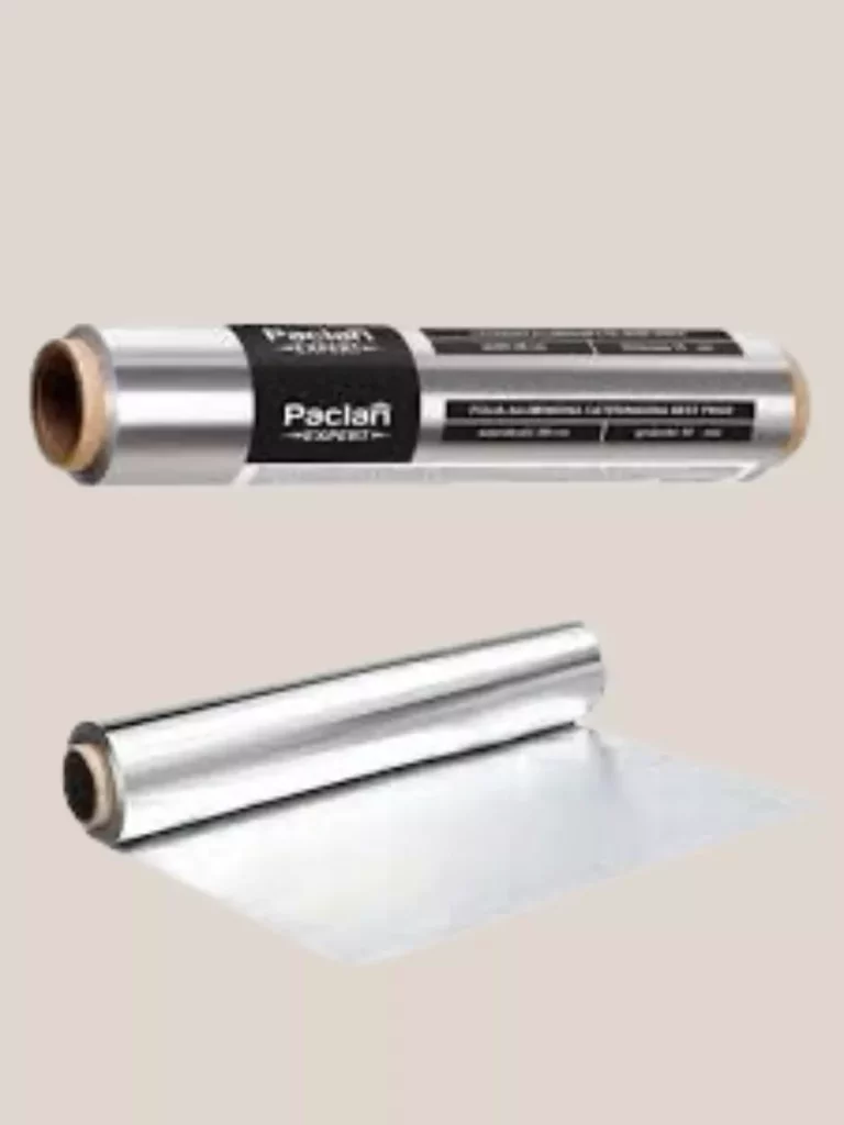 Paclan z grubej folii aluminiowej